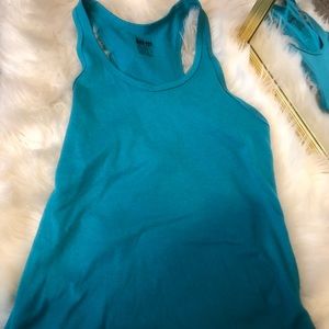 Turquoise/blue Nike athletic tank top